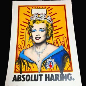 Death NYC - Absolut Queen Marilyn - Absolut Keith Haring - Original Signed A/P